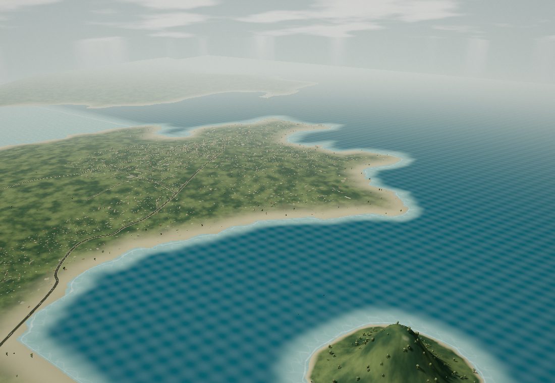 La baie de Diego — illustration du paysage