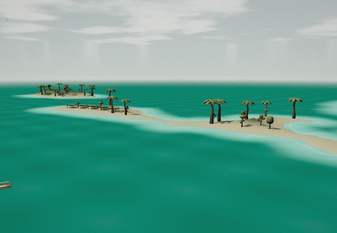 Mer d’Émeraude — illustration du paysage